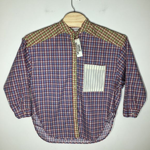 Urban Outfitters Out From Under Womens Long Sleeve Button Up Shirt Size XS/S NWT - Picture 1 of 6